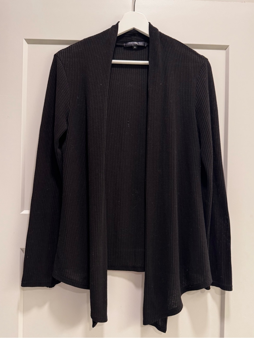 Ribbed Open Front Cardigan by Have